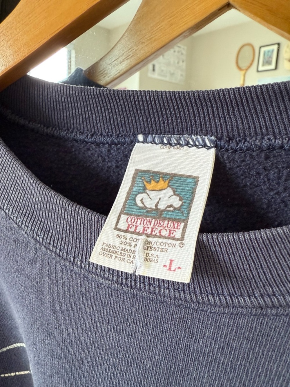 Vintage 90’s Ocean City Beach Graphic Crewneck Sweatshirt - Size Large - Picture 4 of 4